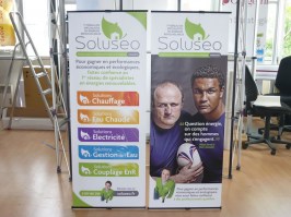 Kakemono low cost Soluseo